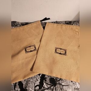 Gucci Tan Dust Bags